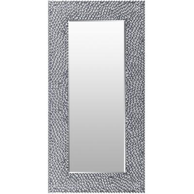 Dekospiegel LENFRA "Rahel", silber (silberfarben), B:51cm H:101cm T:2,5cm, Holz, Spiegel, Wandspiegel Image