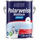 SCHÖNER WOHNEN-FARBE Weißlack "Polarweiss" Farben Gr. 2,5 l 2500 ml, weiß Weißlacke
