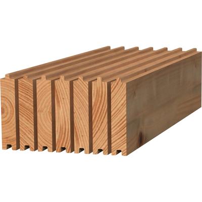 Gartenhaus-Fußboden PALMAKO, braun (hellbraun), B:273cm H:1,6cm T:190cm, Gartenhaus-Fußböden, passend für Gartenhaus Stella 5,0 m2