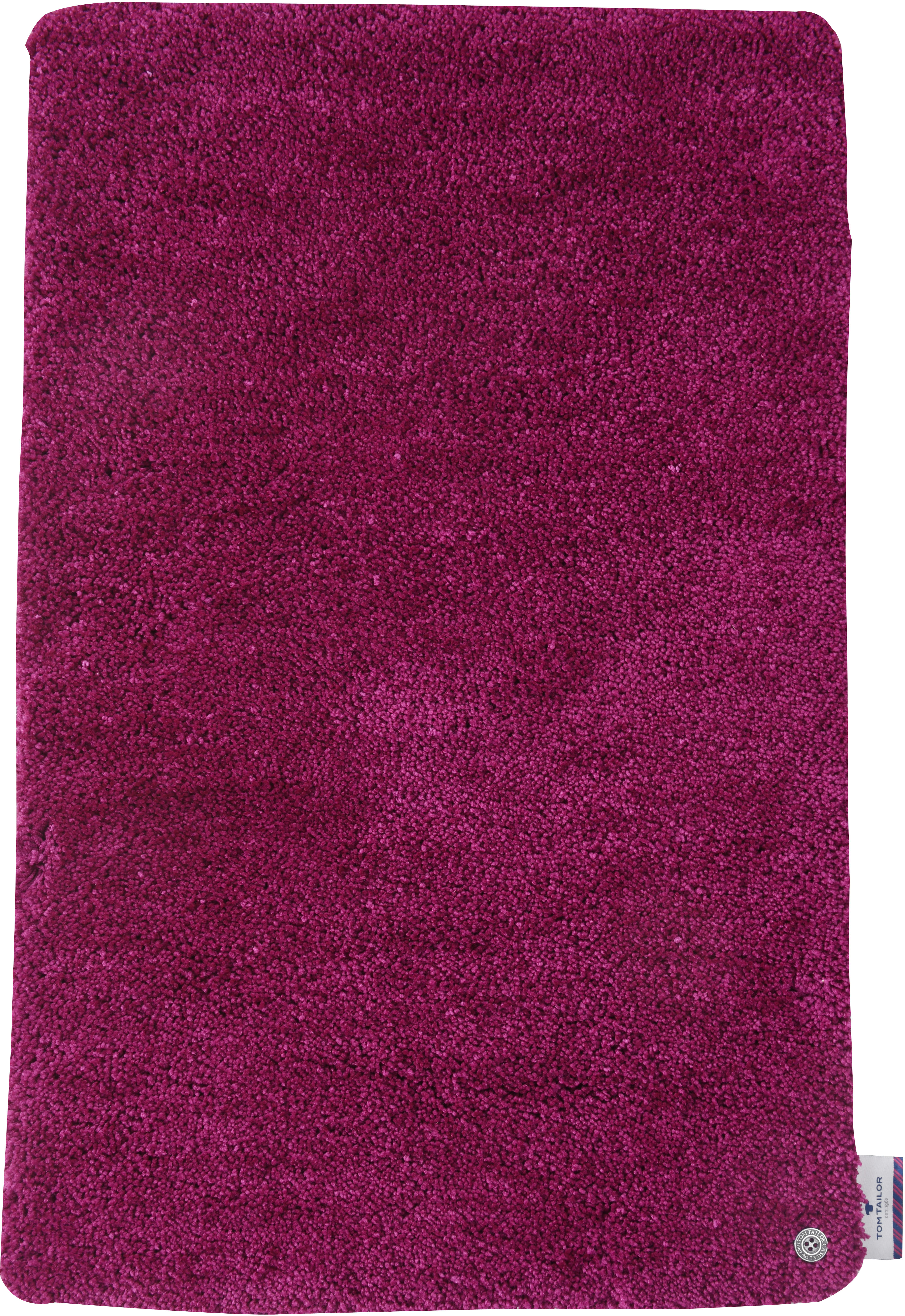 Badematte TOM TAILOR HOME "Soft Bath" Gr. 1, pink, H:27mm, Kunstfaser, Badematten, Badematte, Badteppich, Uni Farben, rechteckig & quadratisch erhältlich Image