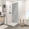 Schulte Duschrückwand Decodesign, Hochglanz, Reflex-Grau, 100 x 255 cm grau Küchenrückwände Küche Ordnung