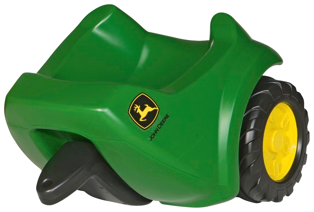 Kinderfahrzeug-Anhänger ROLLY TOYS "John Deere", grün, Spielfahrzeug-Anhänger, KinderB:30cm H:25cm L:34cm, Kunststoff, für Trettraktoren, B:30cm H:25cm L:34cm