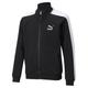 Sweatjacke PUMA "Classics T7 Trainingsjacke Kinder" Gr. 104, schwarz (black) Kinder Sweatjacken