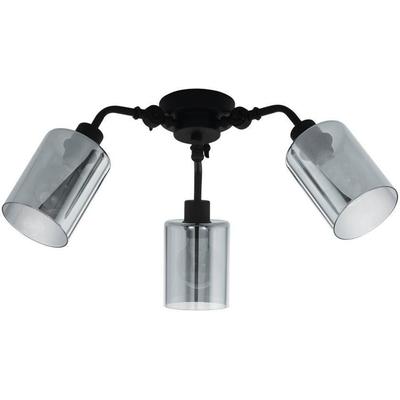 EGLO Deckenleuchte "FORESTBURG", schwarz, Ø 66,5cm H: 27,5cm, Lampen, Deckenlampe Deckenleuchte Image