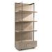 Bernhardt Modulum Etagere Wood in Brown | 88 H x 40 W x 18 D in | Wayfair 315812