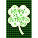 The Holiday Aisle® Happy St. Patrick"s Day 2884678 Canvas in Gray | 12 H x 8 W x 1.25 D in | Wayfair 631B1891BD4C4491BF4BB034D70F10FD