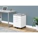 Latitude Run® Daissy 3-Drawer Vertical Filing Cabinet Wood in White | 25.25 H x 17.75 W x 18.25 D in | Wayfair 08B0949D2FFC4A31B2EC7D460DFA5B7B