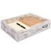 Gracie Oaks Ludvina Wood Stackable Paper Organizer Wood in Brown/White | 13.48 H x 9.84 W x 2.85 D in | Wayfair 440A6CF861E846A4B0070F66B9C7CEAD