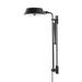 Troy Lighting 3 - Light Dimmable Plug-In Armed Sconce Metal in Black | 29 H x 10.25 W x 10.25 D in | Wayfair PTL8631-SBK