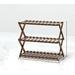 Rebrilliant 6 Pair Shoe Rack Bamboo in Brown | 17.91 H x 19.68 W x 9.84 D in | Wayfair E86936C2AF1D4B3F9898DF23F08D8B0C