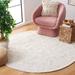 White 72 x 72 x 0.51 in Area Rug - Union Rustic Anaissa Southwestern Handmade Tufted Area Rug in Beige Cotton/Wool | 72 H x 72 W x 0.51 D in | Wayfair