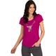 T-Shirt TRIGEMA "TRIGEMA Glitzer-Hirsch" Gr. XL, pink (magenta) Damen Shirts Jersey