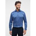 Langarmhemd ETERNA "MODERN FIT" Gr. 39, Normalgrößen, blau (rauchblau) Herren Hemden Langarm
