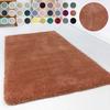 Hochflor-Teppich ESPRIT "Relaxx ESP-4150" Gr. 31, orange (cognac), B:130cm H:25mm L:190cm, Kunstfaser, Teppiche, Wohnzimmer, sehr große Farbauswahl, weicher dichter Hochflor