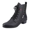 Schnürstiefelette RIEKER, Damen, Gr. 41, schwarz, Lederimitat, elegant, Schuhe, mit modischen Ösen