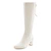 Schlupfstiefel LASCANA, Damen, Gr. 43, beige (creme), Obermaterial: 100% Textilmaterial. Futter: 100% Textilmaterial. Decksohle: 100% Lederimitat. Laufsohle: 100% Synthetik, unifarben, modisch, Schuhe, Schlupfboots, Slouchy Boots, Slip-On, Stretch &...