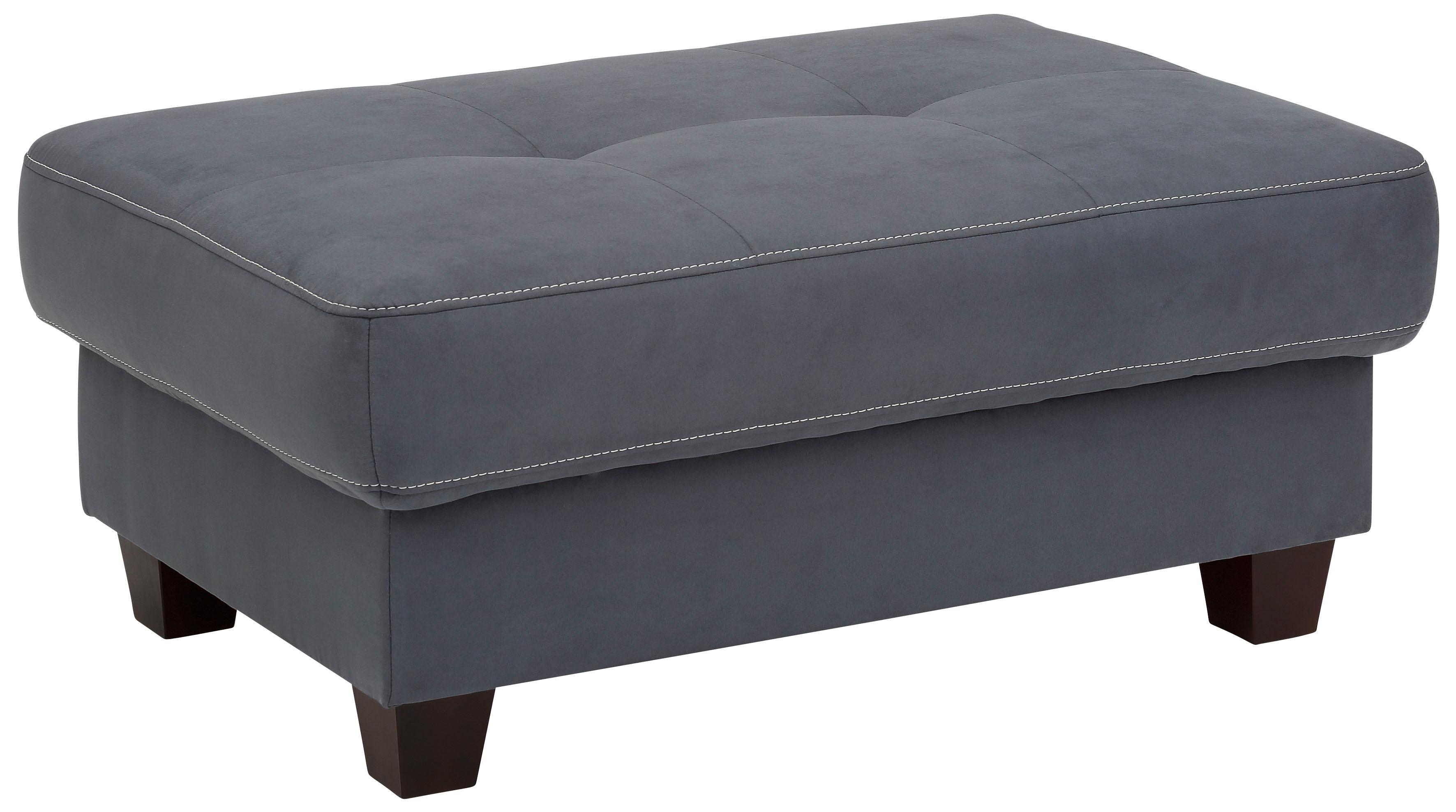 Hocker HOME AFFAIRE "Solvei", grau, B:104cm H:45cm T:72cm, Hocker, Hocker mit Stauraum Polsterhocker