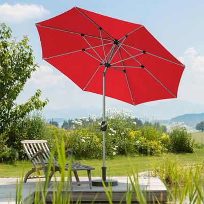 Sonnenschirm SCHNEIDER SCHIRME "Venedig", rot, Obermaterial: 100% Polyester, Standschirme, ohne Schirmständer Image