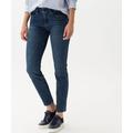 5-Pocket-Jeans BRAX "Style ANA" Gr. 44K (22), Kurzgrößen, blau Damen Jeans 5-Pocket-Jeans
