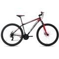 Mountainbike KS CYCLING "Xtinct" Fahrräder Gr. 46 cm, 29 Zoll (73,66 cm), schwarz (schwarz, rot) Hardtail