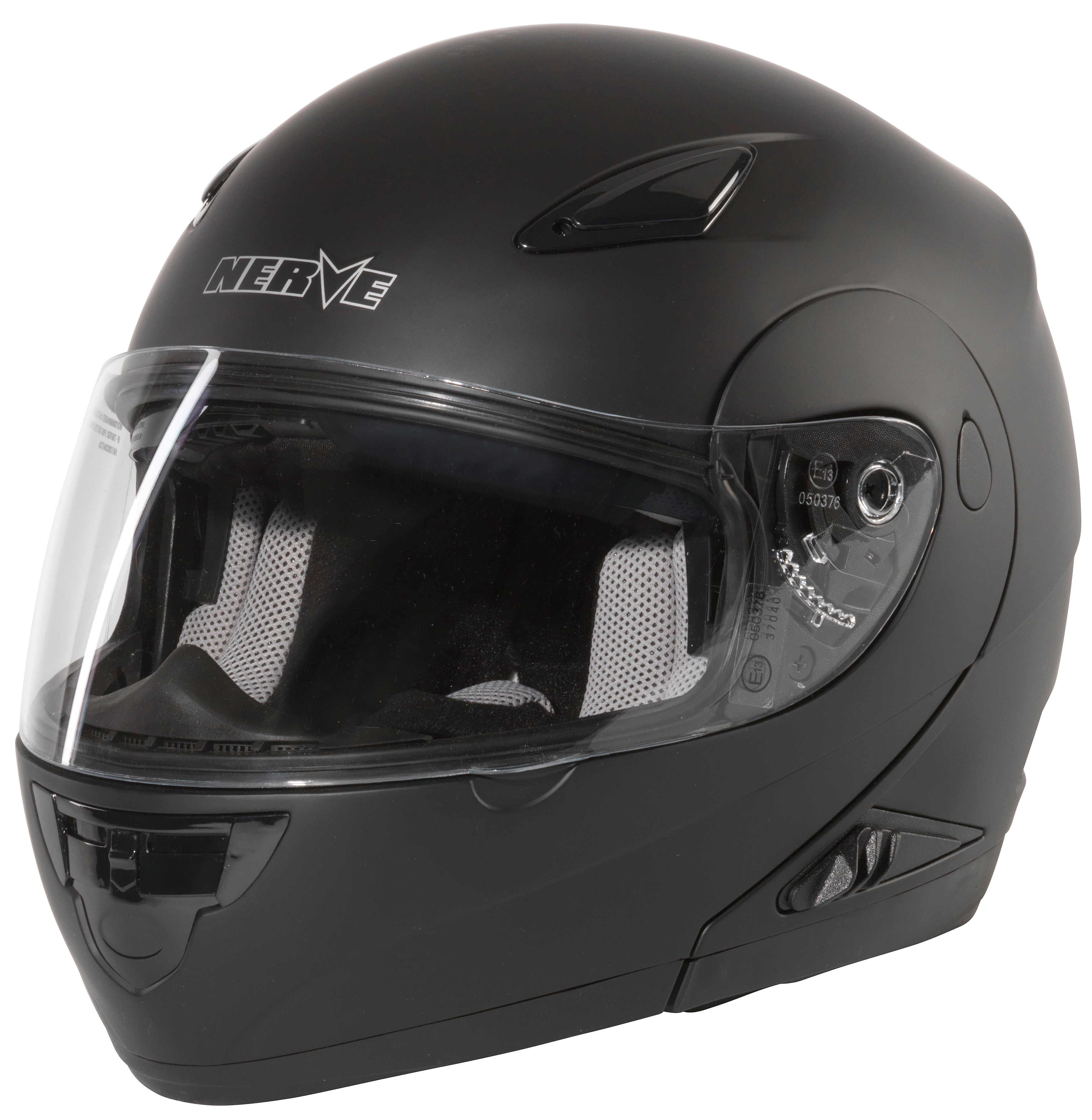 Motorradhelm NERVE "NH5008" Gr. L, schwarz, Helme, L Kopfumfang: 59cm - 60cm Image