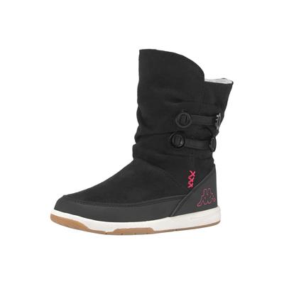 Winterboots KAPPA Gr. 29, schwarz (schwarz, pink) Damen Schuhe gefüttert