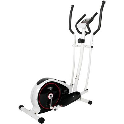 Crosstrainer CHRISTOPEIT SPORT "CT 3" Gr. 1, rot (weiß, schwarz, rot), Crosstrainer, ohne Unterlegmatte, Schwungmasse ca