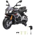 Elektro-Kindermotorrad JAMARA "Ride-on Aprilia Tuono V4 1100RR" Elektro-Kinderfahrzeuge schwarz Kinder Motorrad