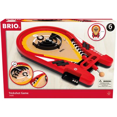 Spiel BRIO "Trickshot" Spiele bunt (rot, schwarz, gelb) Kinder Geschicklichkeitsspiele