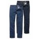 Stretch-Jeans ARIZONA "John" Gr. 62, N + U Gr, blau (blue stone und dark blue) Herren Jeans Stretch