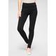 Skinny-fit-Jeans LEVI'S "720 High Rise" Gr. 30, Länge 32, schwarz (black gala x y) Damen Jeans Röhrenjeans