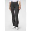 Jazzpants KANGAROOS, Damen, Gr. 46, N-Gr, grau (anthrazit, meliert), Jersey, Obermaterial: 57% Baumwolle, 38% Polyester, 5% Elasthan, casual, bequem lang, Hosen, mit hohem Stretch-Anteil sitzt wie eine zweite Haut
