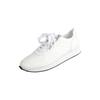 Sneaker LEI BY TESSAMINO "Nadja", Damen, Gr. 41, weiß (altweiß), Leder, sportlich, Schuhe, aus echtem Leder