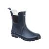 Gummistiefel MOLS "Suburbs W", Gr. 39, blau (navy), Naturkautschuk, sportlich, Schuhe, wasserdicht