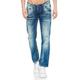 Bequeme Jeans RUSTY NEAL Gr. 36, Länge 32, blau Herren Jeans Straight-fit-Jeans Straight Fit