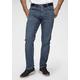 Straight-Jeans WRANGLER "Authentic Straight" Gr. 33, Länge 32, blau (authentic, blue) Herren Jeans Straight Fit