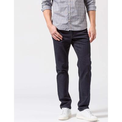 5-Pocket-Jeans BRAX "Style COOPER DENIM", Herren, Gr. 44, Länge 34, blau (dunkelblau), 76% Baumwolle, 22% Lyocell, 2% Elasthan, Jeans Image