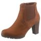 Stiefelette CITY WALK Gr. 40, braun (cognac) Damen Schuhe Reißverschlussstiefeletten