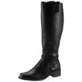 Reißverschlussstiefel RIEKER Gr. 38, Varioschaft, schwarz Damen Schuhe Reißverschlussstiefel