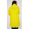 Regenjacke DEPROC ACTIVE "Friesennerz ankerglutliebe WOMEN", Damen, Gr. 40 (M), gelb, Obermaterial: 100% Polyurethan; Futter: 100% Polyester, casual, figurumspielend, Langarm gerader Abschluss mit Druckknopf, Jacken, auch in Großen Größen erhältlich