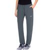 Jerseyhose TRIGEMA "TRIGEMA Freizeithose mit elastischer Kordel", Damen, Gr. XXXL, US-Größen, grau (anthrazit), 74% Nylon, 26% Elastan, casual, Hosen
