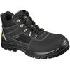 Sicherheitsstiefel SKECHERS "TROPHUS - LETIC" Gr. 43, schwarz, 43, Nubukleder, Mesh, Schuhe, S1 P ESD, durchtrittsicher, bequem und elektrisch ableitend