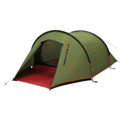 Tunnelzelt HIGH PEAK "Kite 3", rot (pestorot), Zelte, B/H/L: 180cm x 110cm x 340cm, B:180cm H:110cm L:340cm