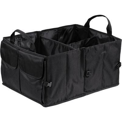 Aufbewahrungstasche HAMA "Auto Kofferraumtasche/Organizer, groß faltbar, 53 x 38,5 x 27 cm", schwarz, B:30,5cm H:5,5cm T:41cm, Polyester, Taschen, Auto Kofferraumtasche/Kofferraum Organizer, faltbar, 53x38,5x27 cm Image