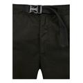 Stoffhose URBAN CLASSICS "Herren Straight Leg Chino with Belt" Gr. 36, Normalgrößen, schwarz (black) Herren Hosen Stoffhosen