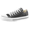Sneaker CONVERSE "Chuck Taylor All Star Basic Leather Ox", Gr. 38, schwarz, Leder, sportlich, Schuhe Skaterschuh Canvassneaker Sneaker low