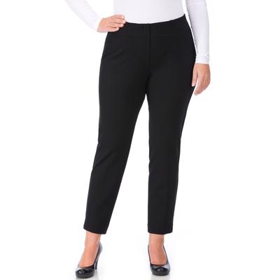 Schlupfhose KJBRAND "Susie XS Jersey", Damen, Gr. 44, N-Gr, schwarz, Jersey, Obermaterial: 68% Viskose, 27% Polyamid, 5% Elasthan, casual, knöchellang, Hosen, mit Schlupfbund Image
