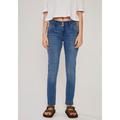 Skinny-fit-Jeans LTB "GEORGET M" Gr. 27, N-Gr, blau (sania wash) Damen Jeans 5-Pocket-Jeans Röhrenjeans