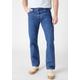 Straight-Jeans WRANGLER "Authentic Straight" Gr. 32, Länge 30, grau (stone, wash) Herren Jeans Straight Fit Bestseller