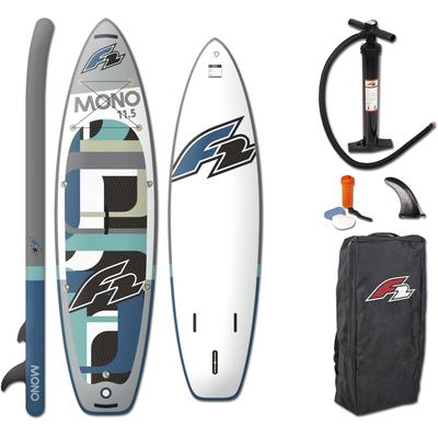 SUP-Board F2 "Mono ohne Paddel" Wassersportboards blau Wassersportausrüstung